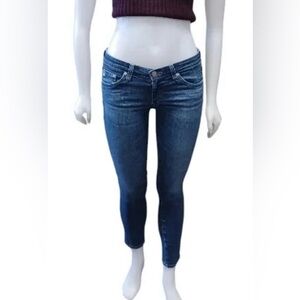 Adriano Goldschmied Washed Denim Skinny Jeans Size 26